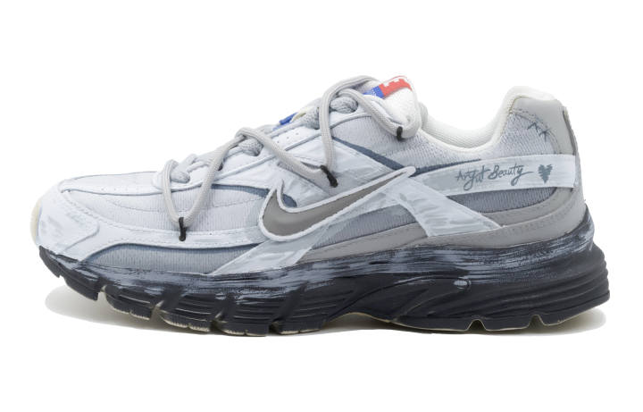 Nike Nike Initiator Cushioning Abrasion Resistant Slip Resistant Low top Running Shoes Unisex Blue Gray