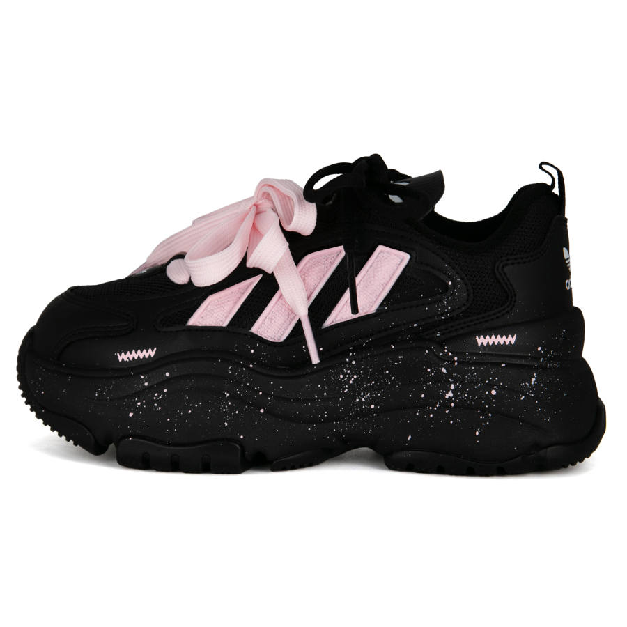 Adidas Originals OZGAIA Urban Chic Style Strikes Back Low top Chunky Sneakers Unisex Black Pink