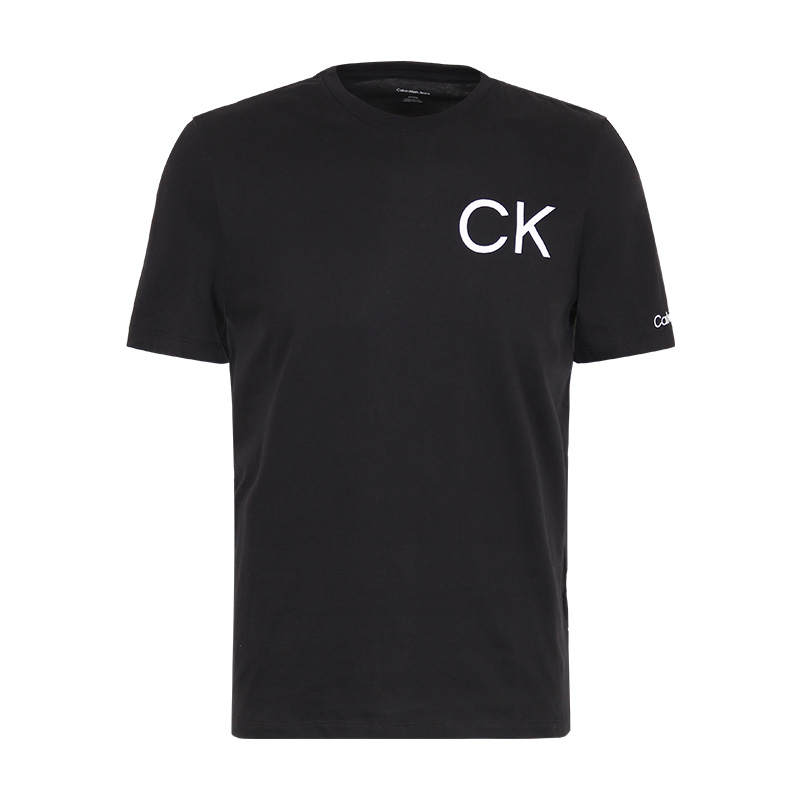 CALVIN KLEIN Crew Neck Short Sleeved T Shirts Men's