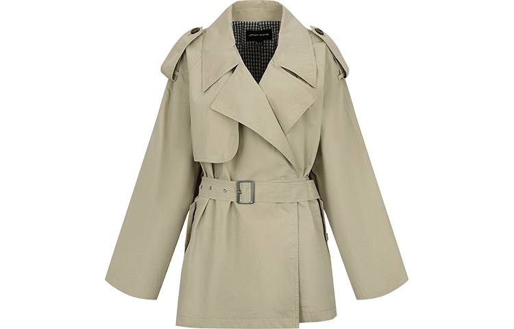 URBAN REVIVO Trench Coat Women's
