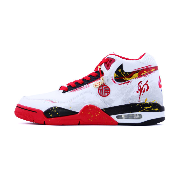 Nike Nike Flight Legacy Auspicious Horse Blessing For CNY Synthetic Leather Cushioning Slip Resistant Height Increasing