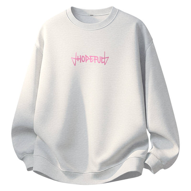 MINISO MINISO Sweatshirts Unisex Crew Neck Moderate Regular