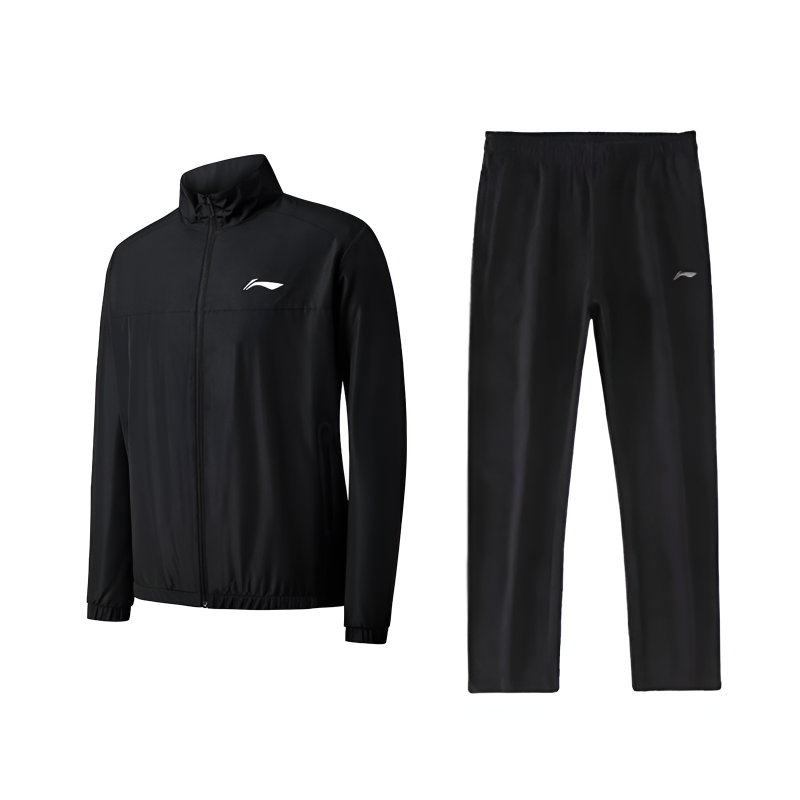 Li-Ning Li Ning Casual Sportswear Unisex Black+Black