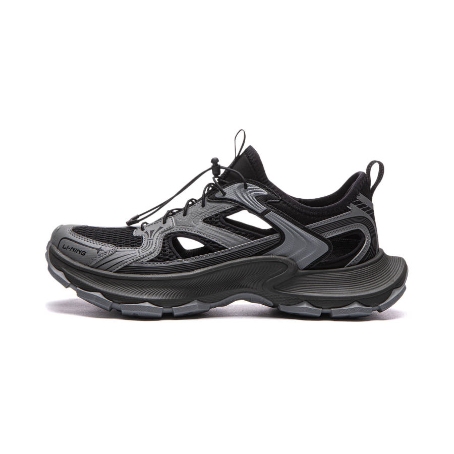 Li-Ning Li Ning Star Halo 2 Grip Rebound River Trekking Shoes Men's Black Gray