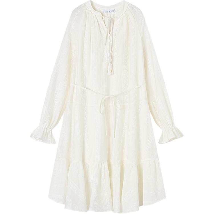XIANGYING Long Sleeved Dress Women's