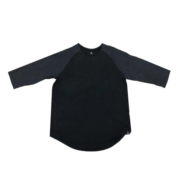 Jordan Jordan T Shirts Men's Black Crew Neck Moderate