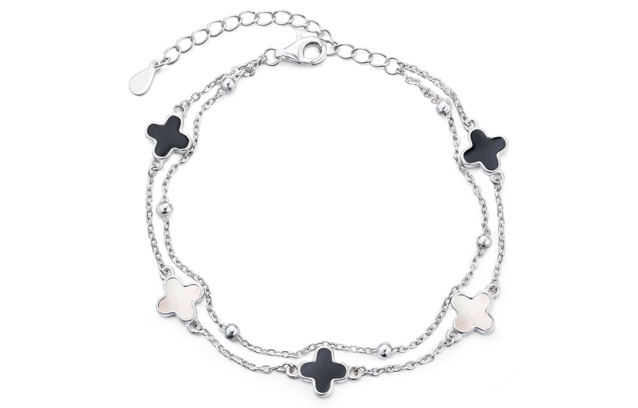 Jodie&Kevin Jodie&Kevin Alloy Agate Shell Bracelets Women's