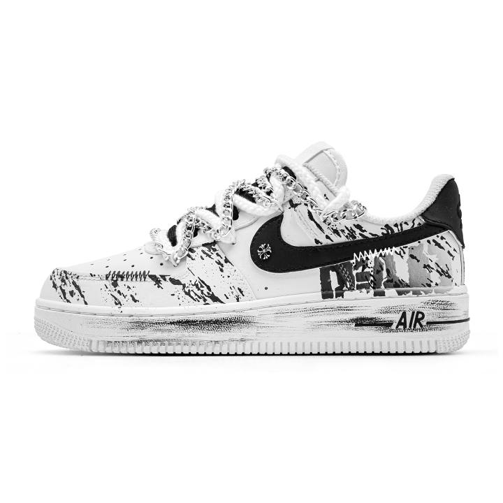 Nike Nike Skateboard Shoes Unisex Low Top Black White