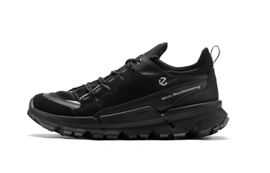 Ecco White Mountaineering x Ecco Walking 2.2 TRL Men's Shoes Collection Cow Leather Low top Casual Shoes Men's Black