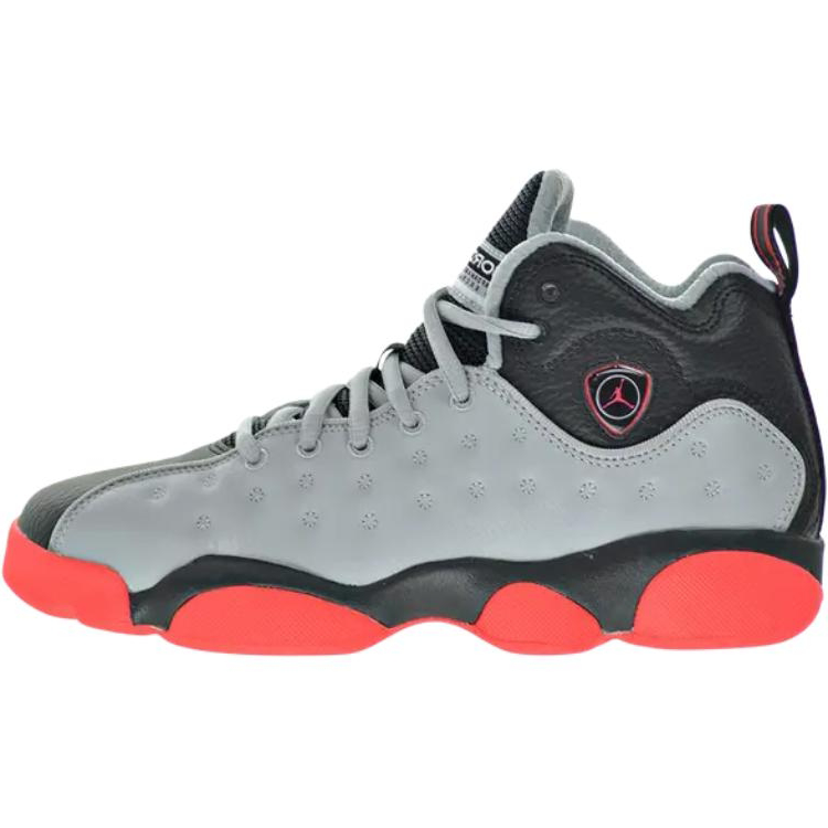Jordan Jordan Jumpman Team II High top Basketball Shoes Gray Unisex