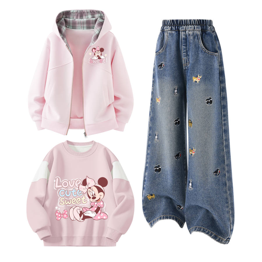 Disney Casual Sportswear Set Of 3 Kids'