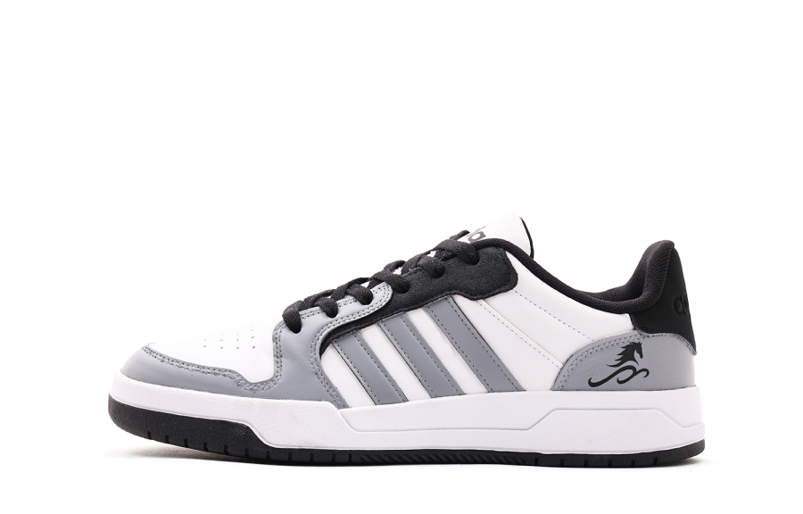 Adidas Adidas ENTRAP Leather Wrapping, Wear Resistant And Non Slip Low top Skateboard Shoes Unisex Black White