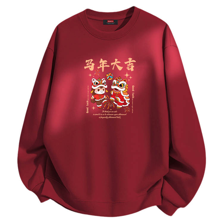 BALENO Sweatshirts Women's Crew Neck Moderate Heavyweight