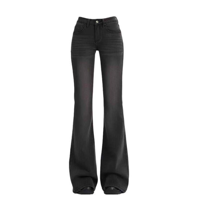 Sugarfunk Sugarfunk Jeans Women's Black Moderate Flared Pants