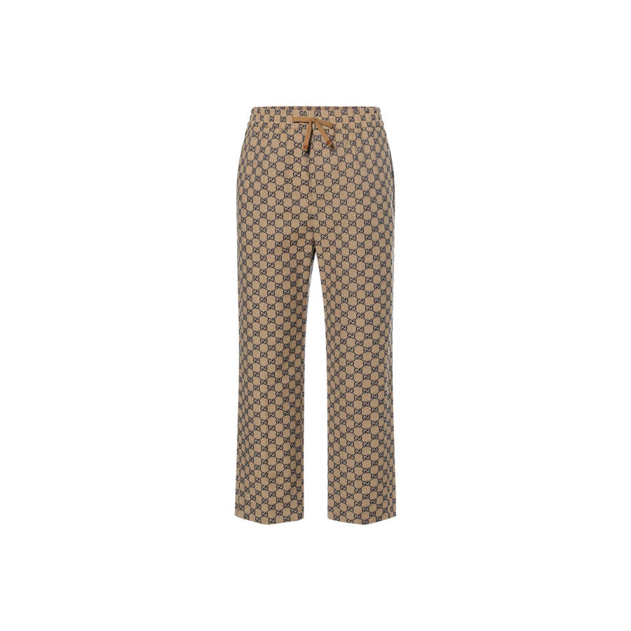 GUCCI FW22 Casual Pants Men's Brown