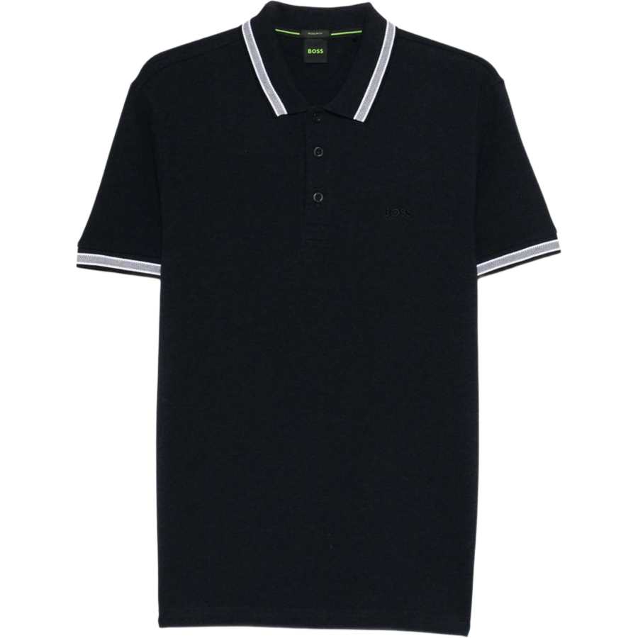 Hugo Boss trimmed polo shirt
