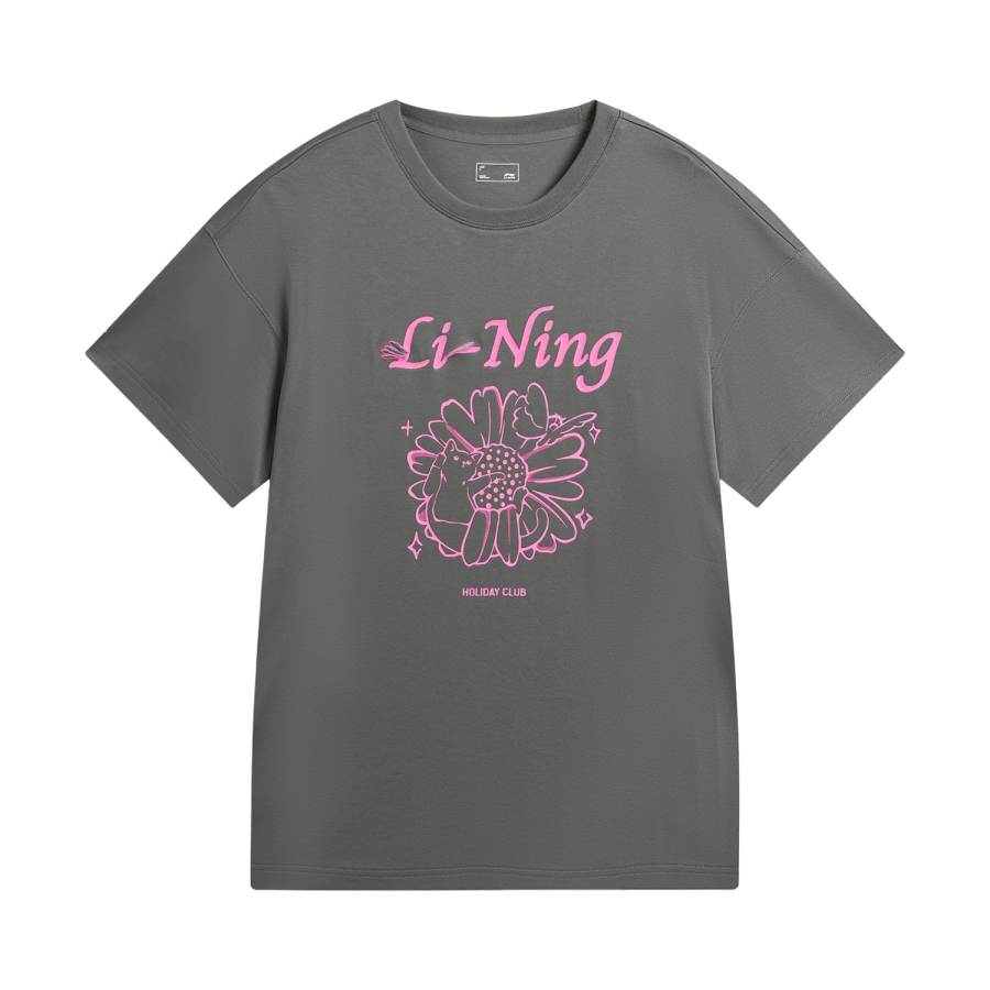 Li-Ning Li Ning Sports Life Collection T Shirt Women's