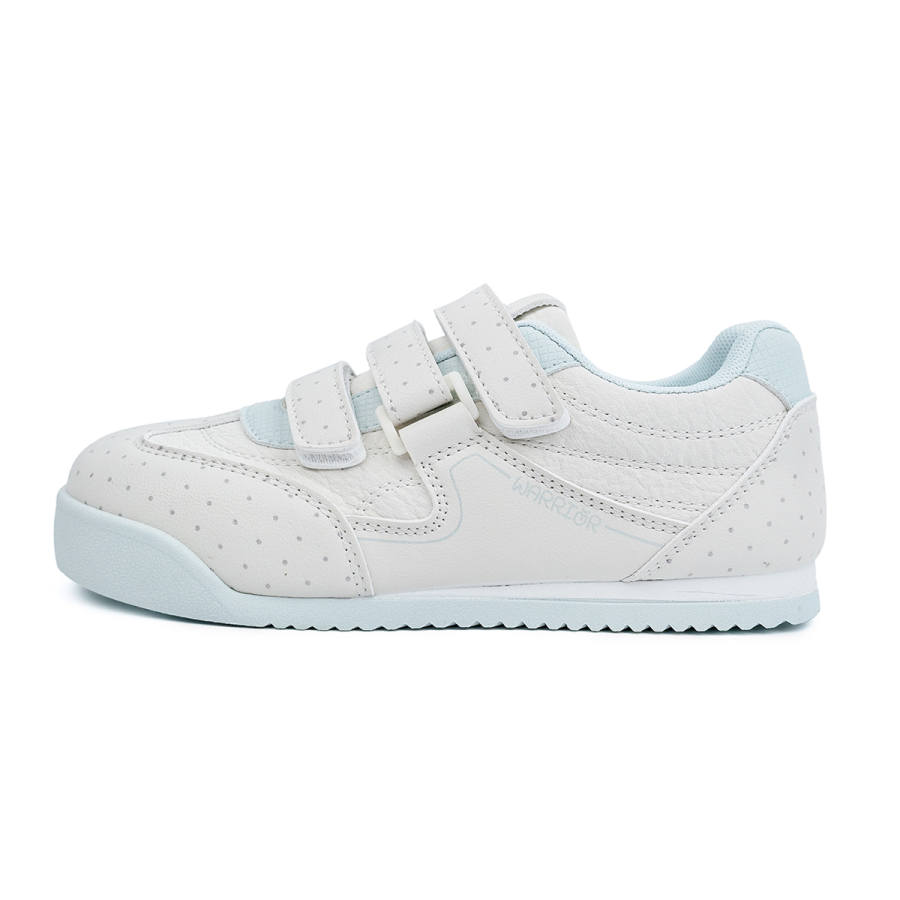 Warrior Niche Original Design, Flat Hook and Loop Skateboard Shoes Low top Casual Shoes Women's