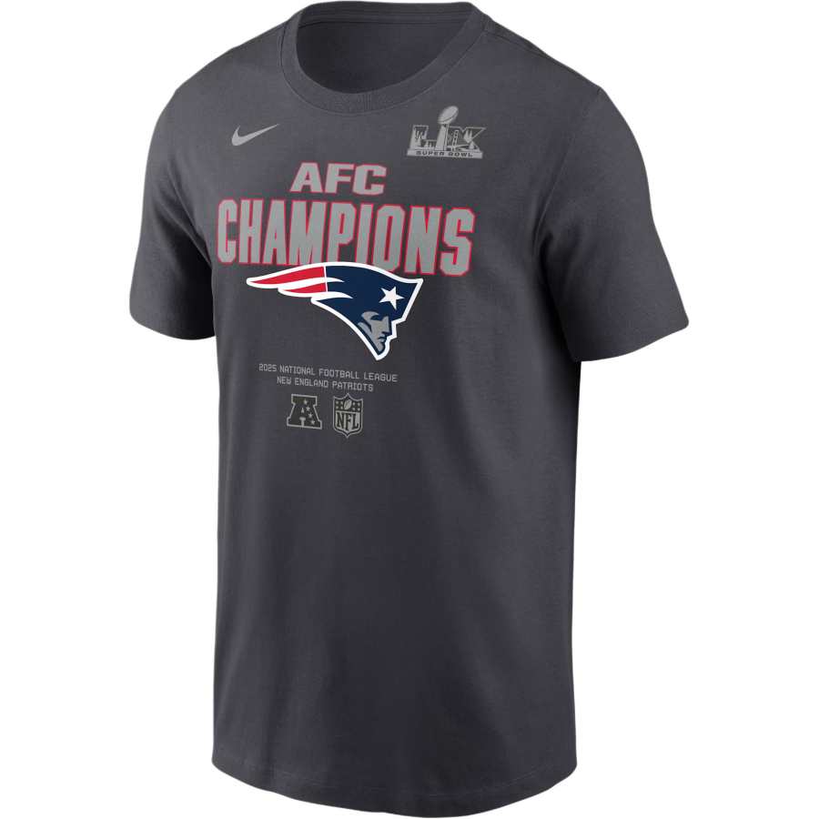 Nike Nike New England Patriots 2026 Afc Champions Roster Men's Nike Nfl T-Shirt