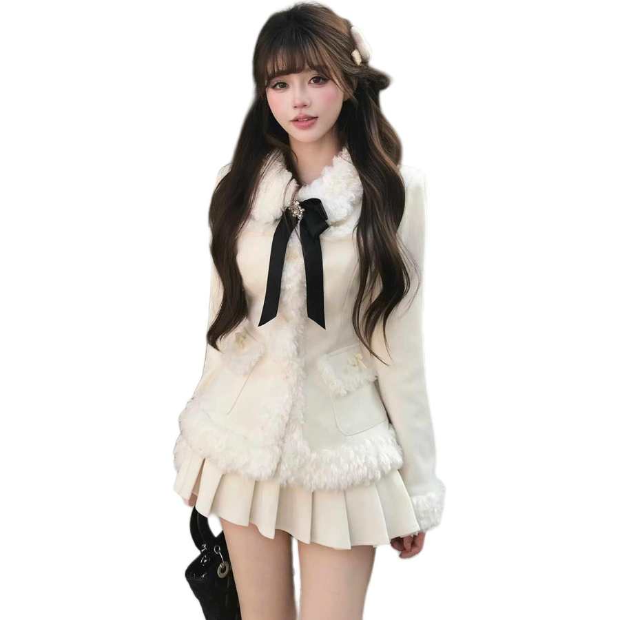 VENICEW Velvet feel Coat Women's