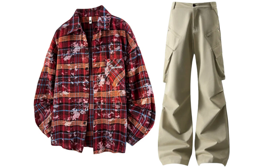 GWAF Shirt Matching Sets Unisex Lapel Moderate