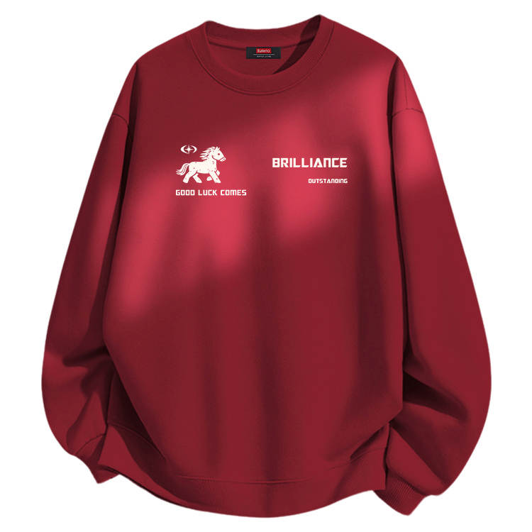 BALENO Sweatshirts Women's Crew Neck Moderate Heavyweight