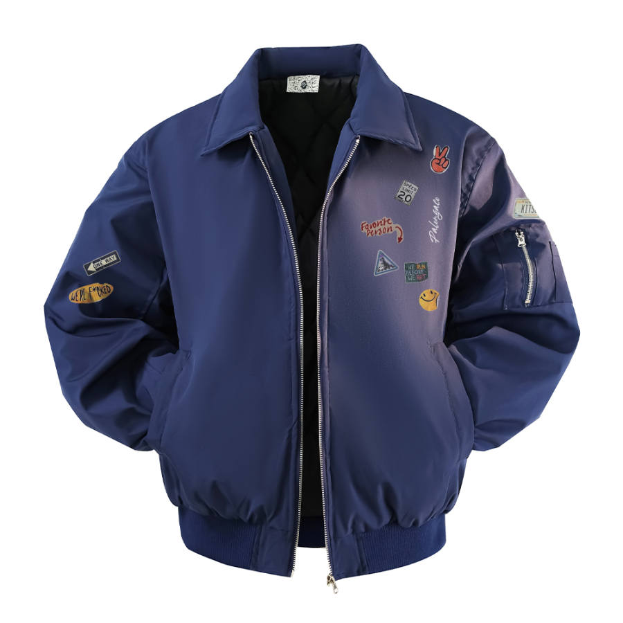 PAL ONGACO Jackets Unisex Lapel Moderate
