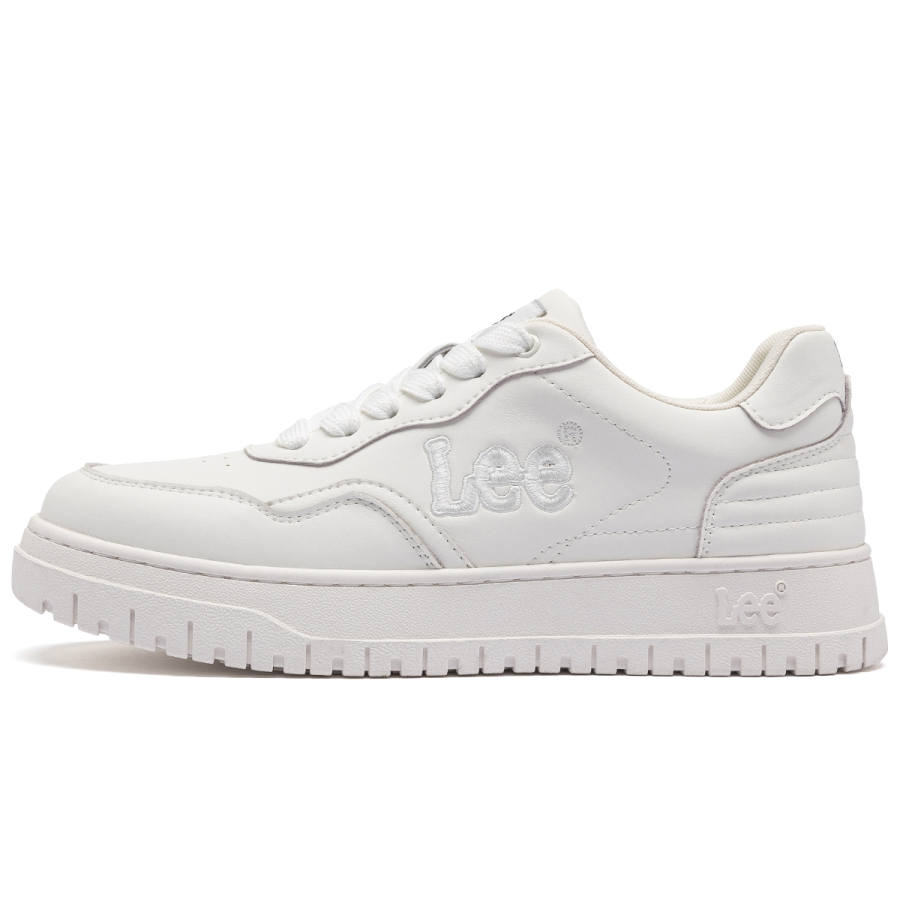 Lee White Sneakers Height Increasing Lightweight Low top Skateboard Shoes Men's