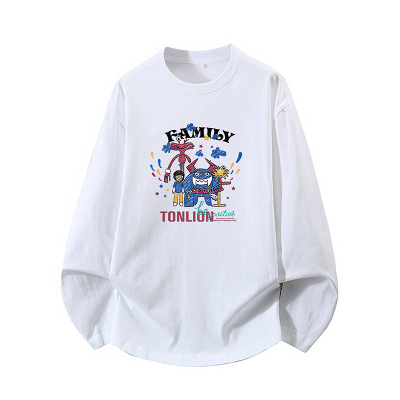 Tonlion T Shirts Unisex Crew Neck Moderate Straight Fit