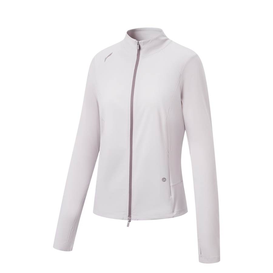 Li-Ning Li Ning Fitness Series Sun Protection Clothing Women's Smoky Purple Gray