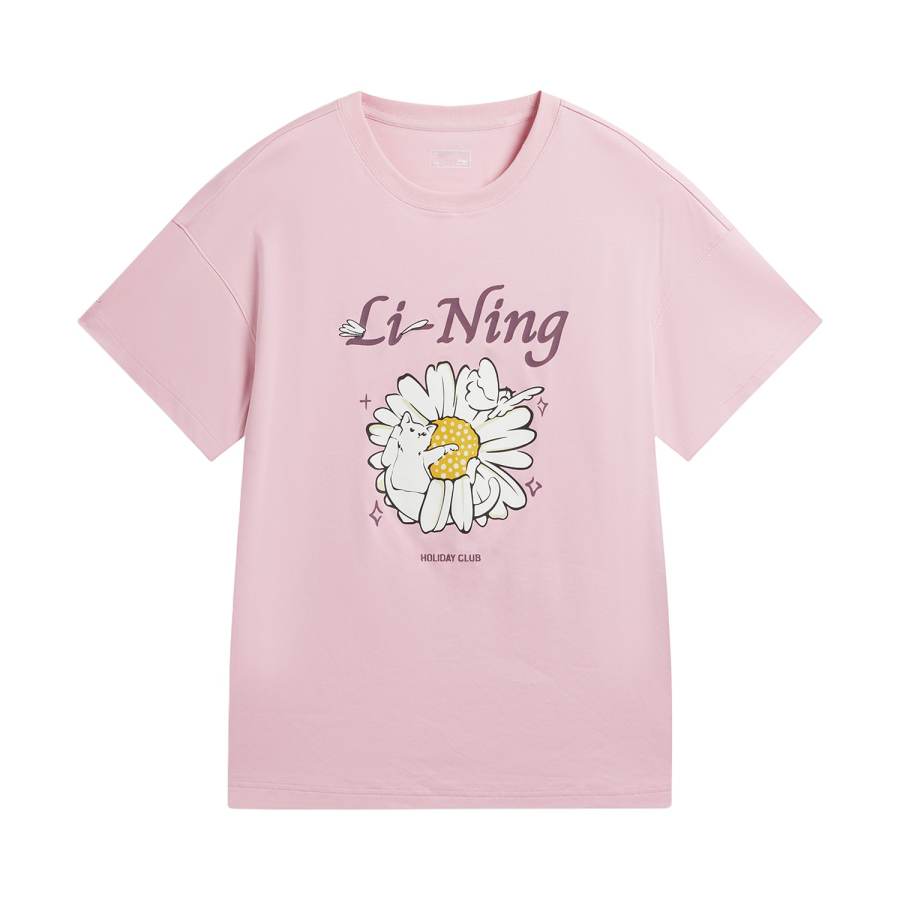 Li-Ning Li Ning Sports Life Collection T Shirt Women's