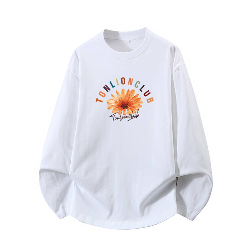 Tonlion T Shirts Unisex Crew Neck Moderate Straight Fit