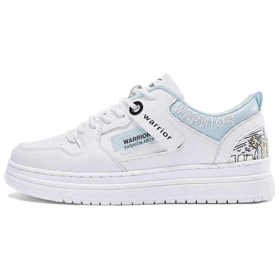 WARRIOR Warrior Low top Skateboard Shoes Men's White Blue