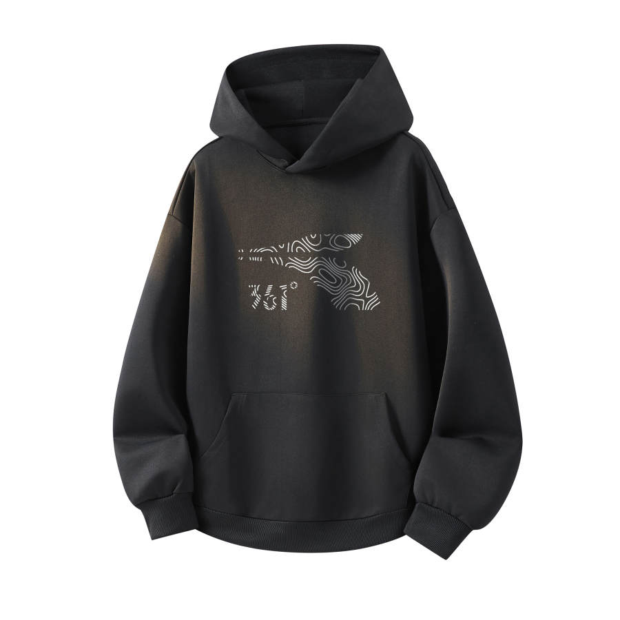 361° 361° Sweatshirts Unisex Hooded Thickened Regular