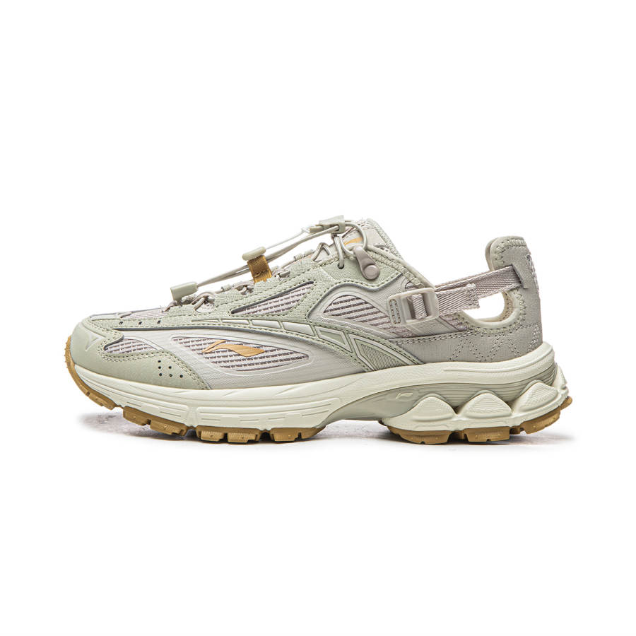 Li-Ning Li Ning Fuyao 2.0 Trail V3 Low top Casual Running Shoes Women's Gray Khaki