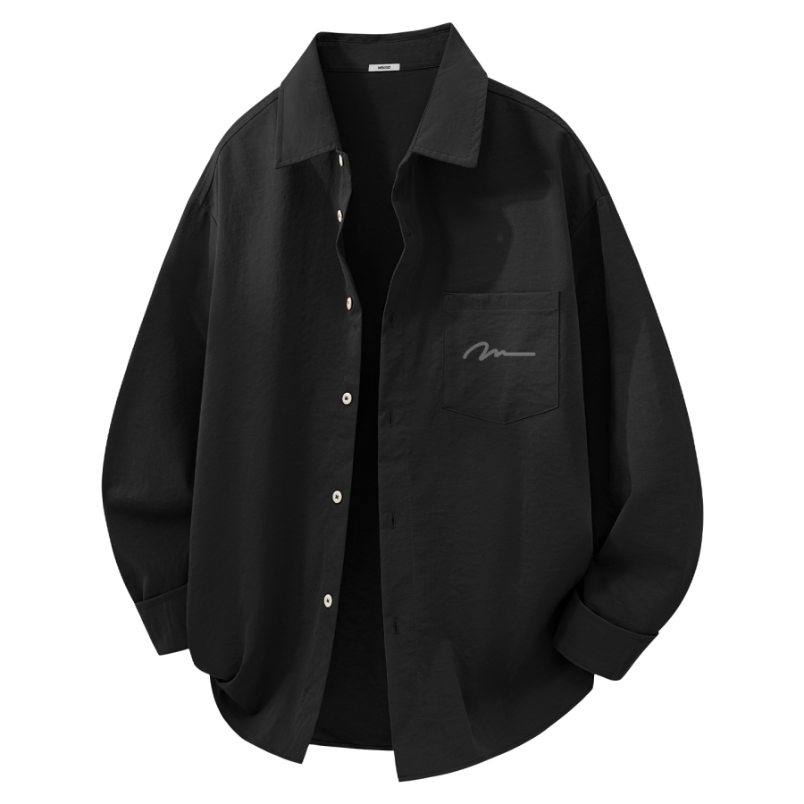 MINISO MINISO Shirts Unisex Lapel Moderate Workwear