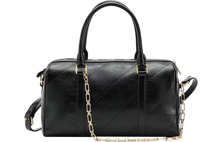 URBAN REVIVO Artificial Leather Handbag Women's Black