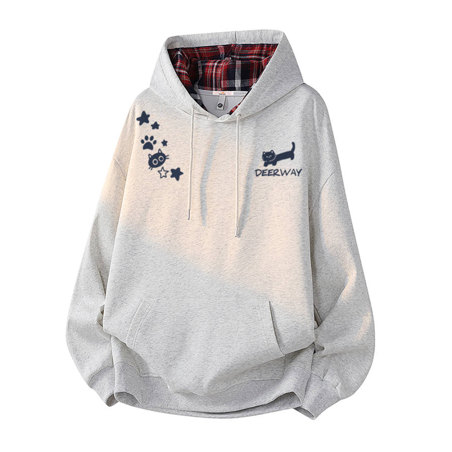 DEERWAY DEERWAY Sweatshirts Unisex Hooded Moderate Regular