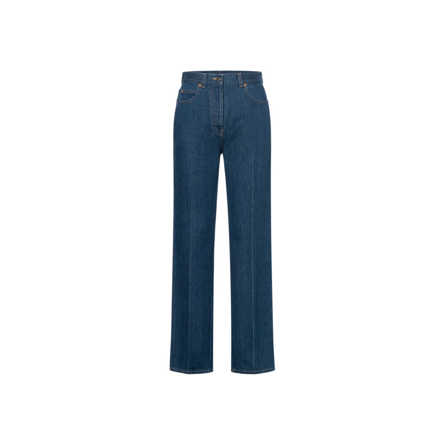GUCCI Horsebit straight-leg jeans