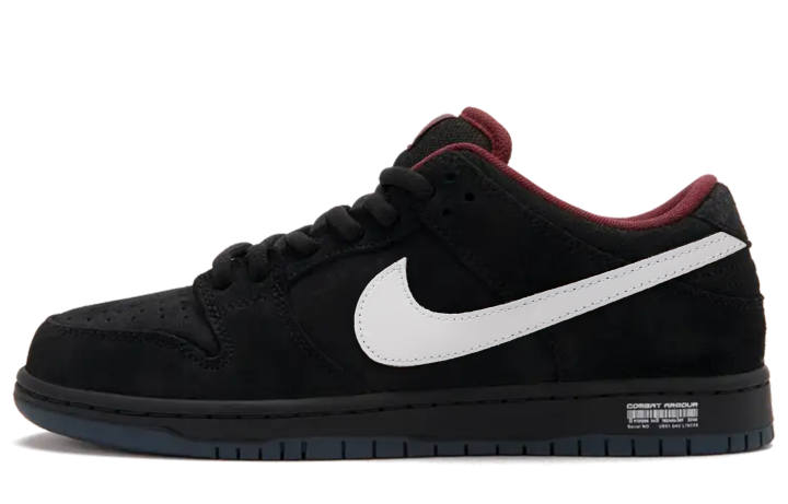Nike Nike Dunk SB Black Hole B Low top Skateboard Shoes Unisex Black White