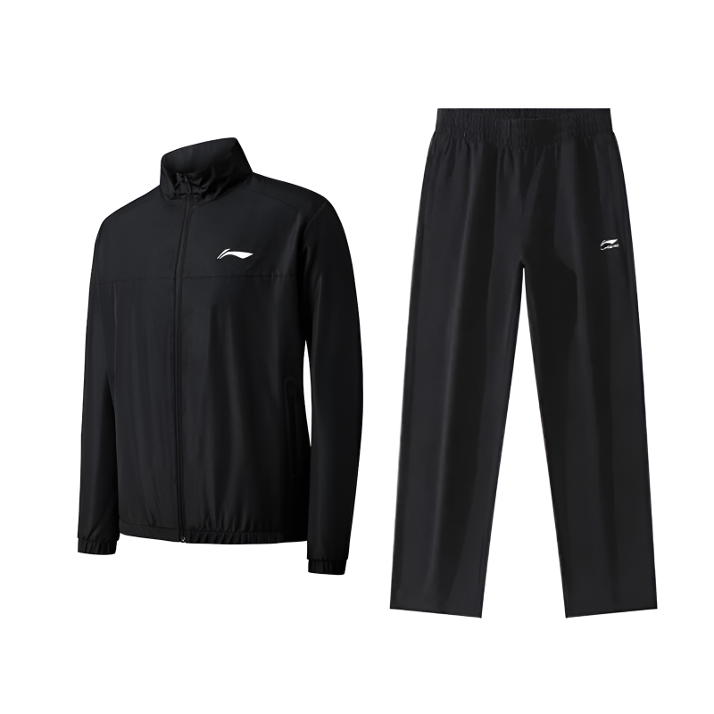 Li-Ning Li Ning Casual Sportswear Unisex Black+Black