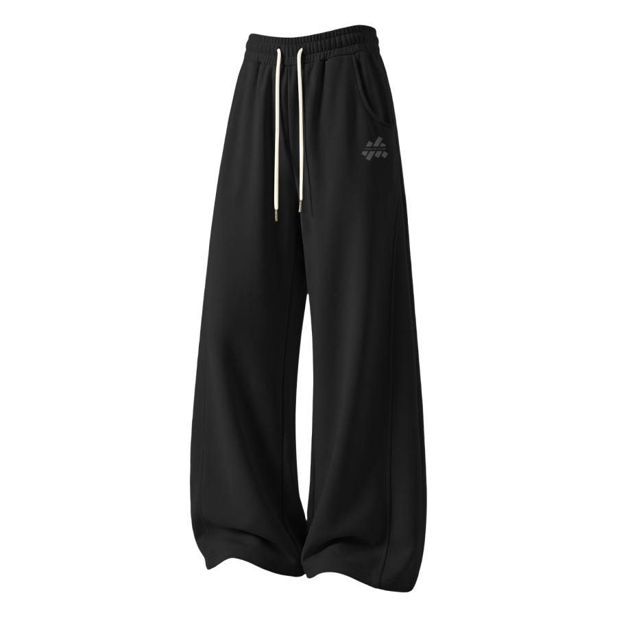 Tonlion Casual Pants Women's Moderate Wide Leg Pants