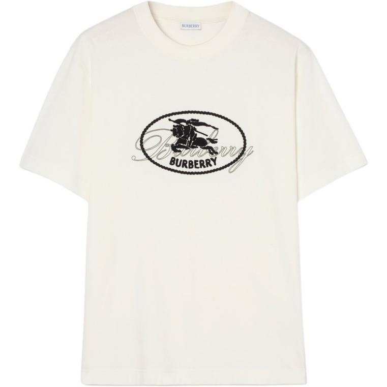 Burberry Knight Stamp Crewneck T-Shirt