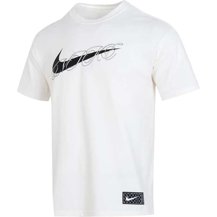 Nike Nike Max90 T Shirts Men's White Crew Neck Moderate Straight Fit