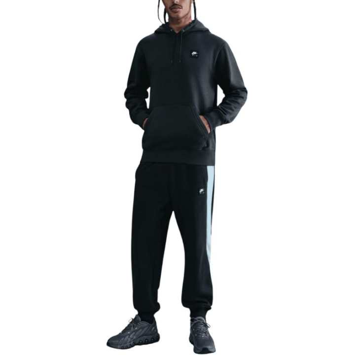 Nike Nike Air Sweatshirts Men's Green Hooded Non Detachable Moderate