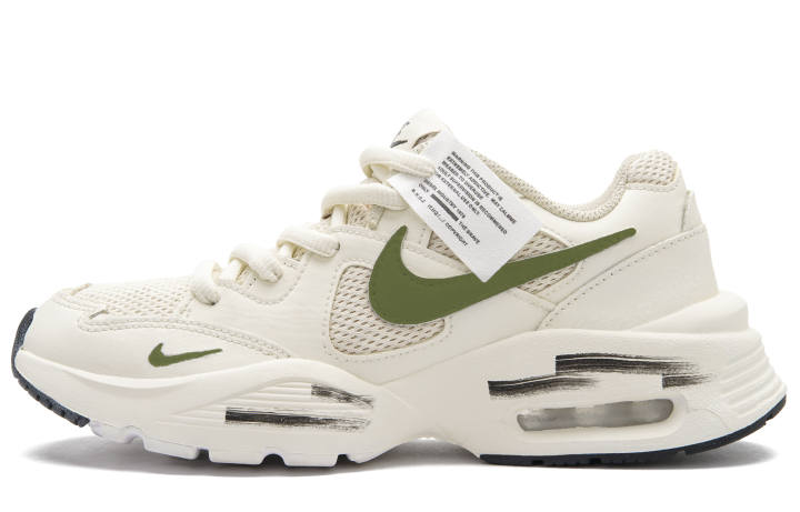 Nike Nike Air Max Fusion Low top Running Shoes Unisex White Green