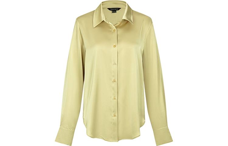 URBAN REVIVO Shirts Women's Lapel Thin Shirt