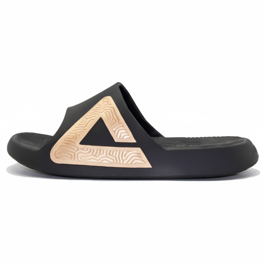 PEAK Tai Ji2.0 EVA Slide Slippers Unisex Black/Gold