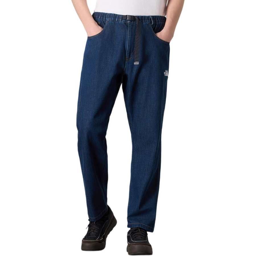 THE NORTH FACE UE Jeans Men's DG4/The North Face Summit Blue Moderate Straight Fit Pants