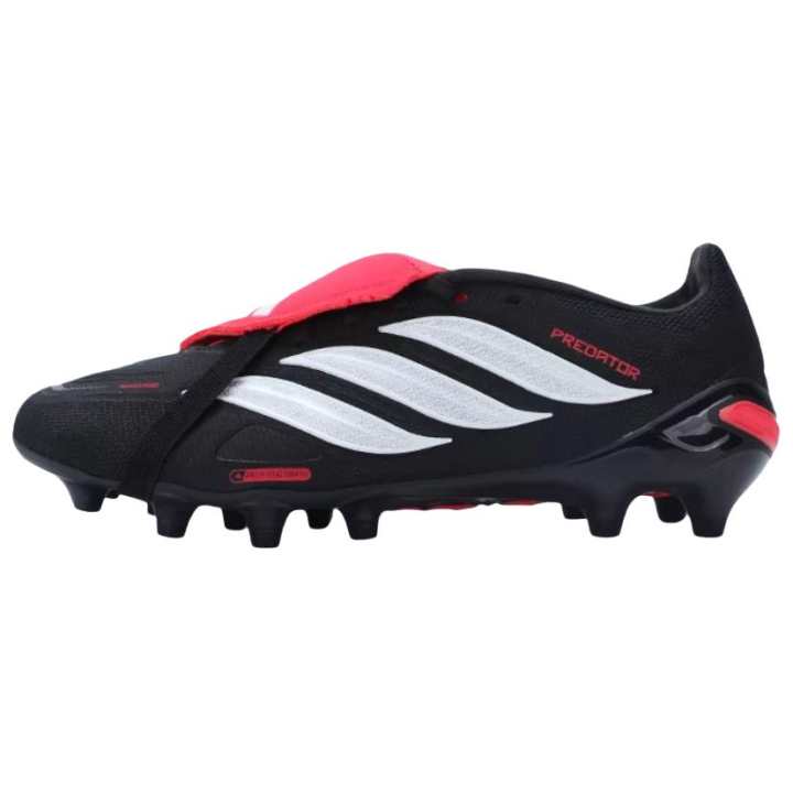 Adidas Predator League Adidas Fold Over Tongue Ag 'Core Black Cloud White Lucid Red'
